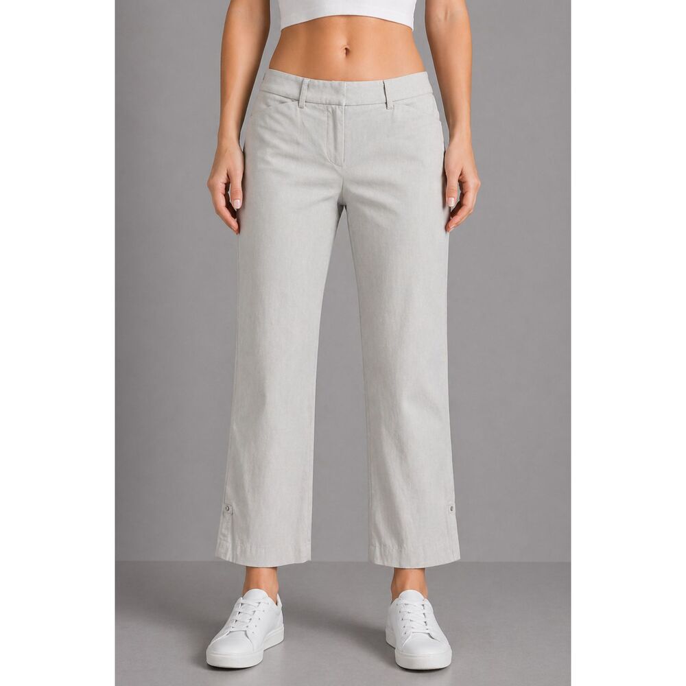 Eliane Rose Stripe Crop Pants 8